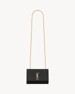 YSL Kate Small in Grain De Poudre Embossed Leather